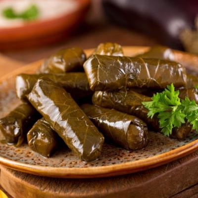ورق عنب بدبس الرمان
